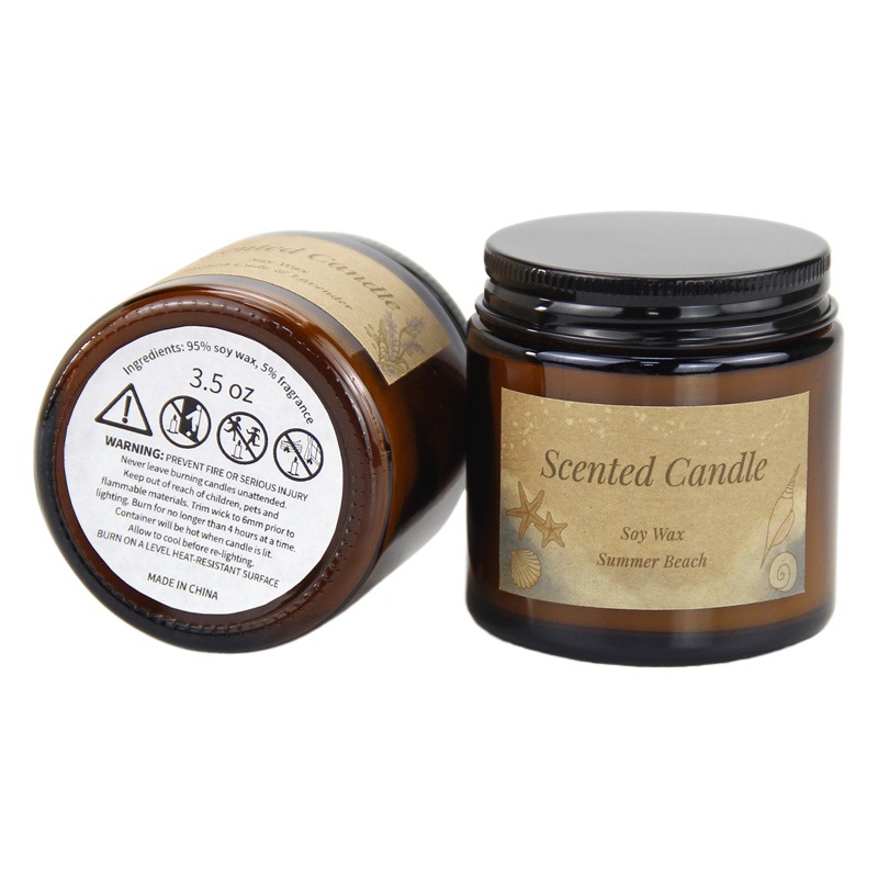 Vasos de vidrio de comercio exterior, velas aromáticas, cajas de regalo, recuerdos de alta gama, regalos de cumpleaños, velas de soja, adornos de fragancias