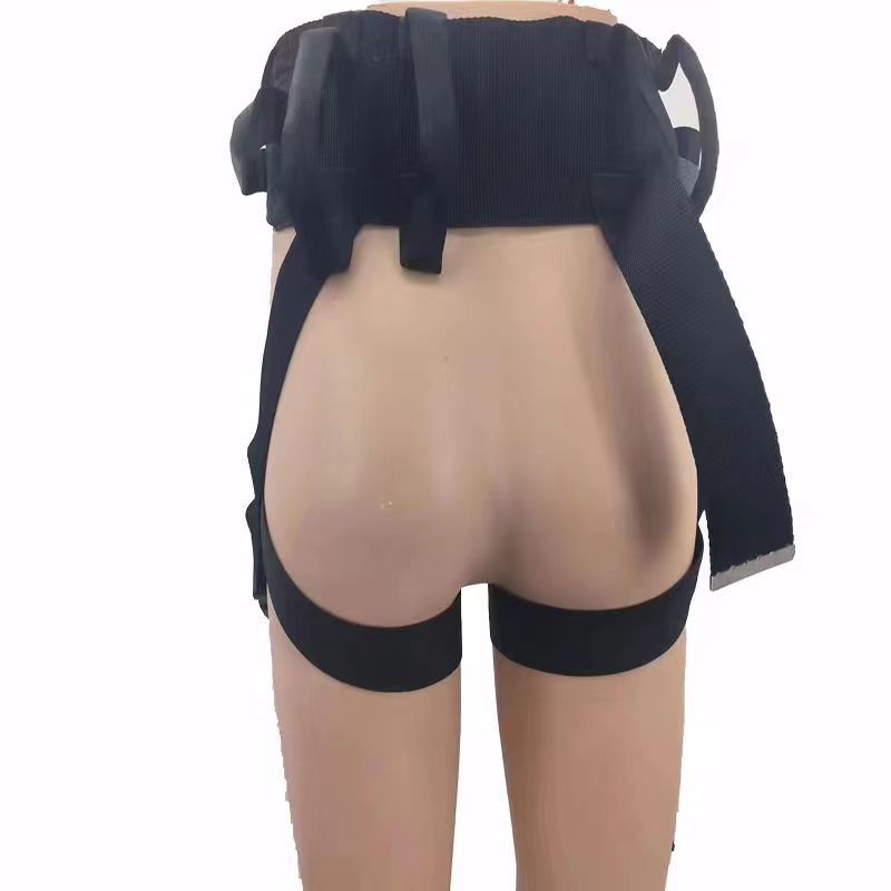 老年护理行走辅助腰带行走辅助带行动不便需转移使用绑带黑色