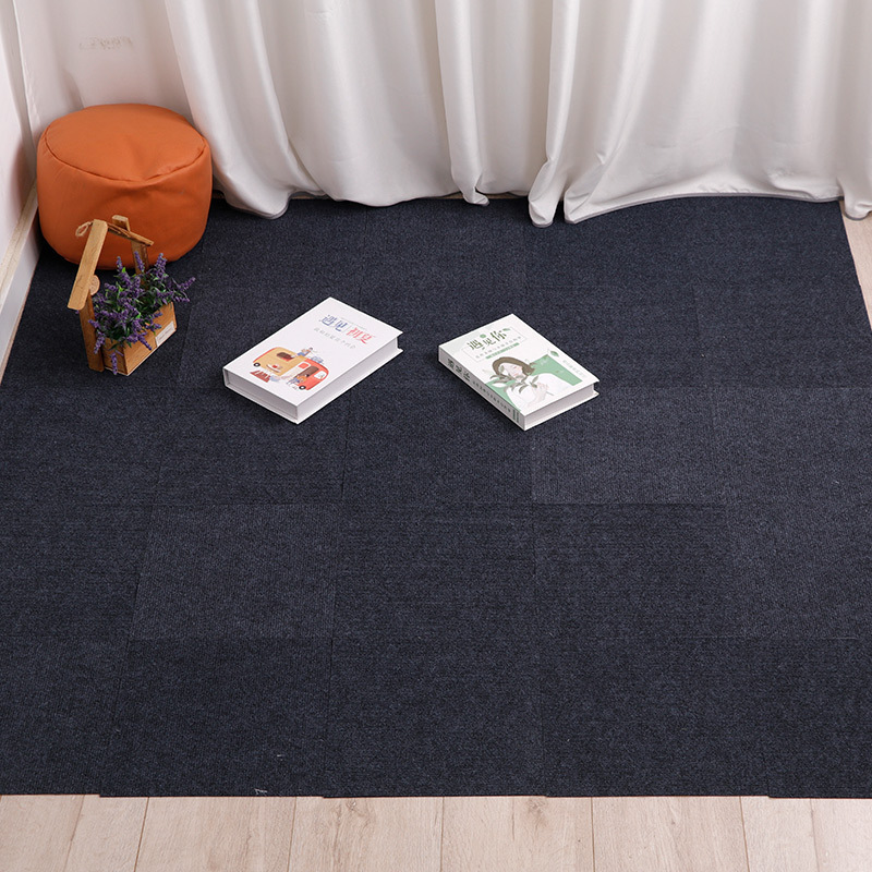 Tapete Modular Autoadhesivo de Poliéster Antideslizante para Sala de Estar y Dormitorio