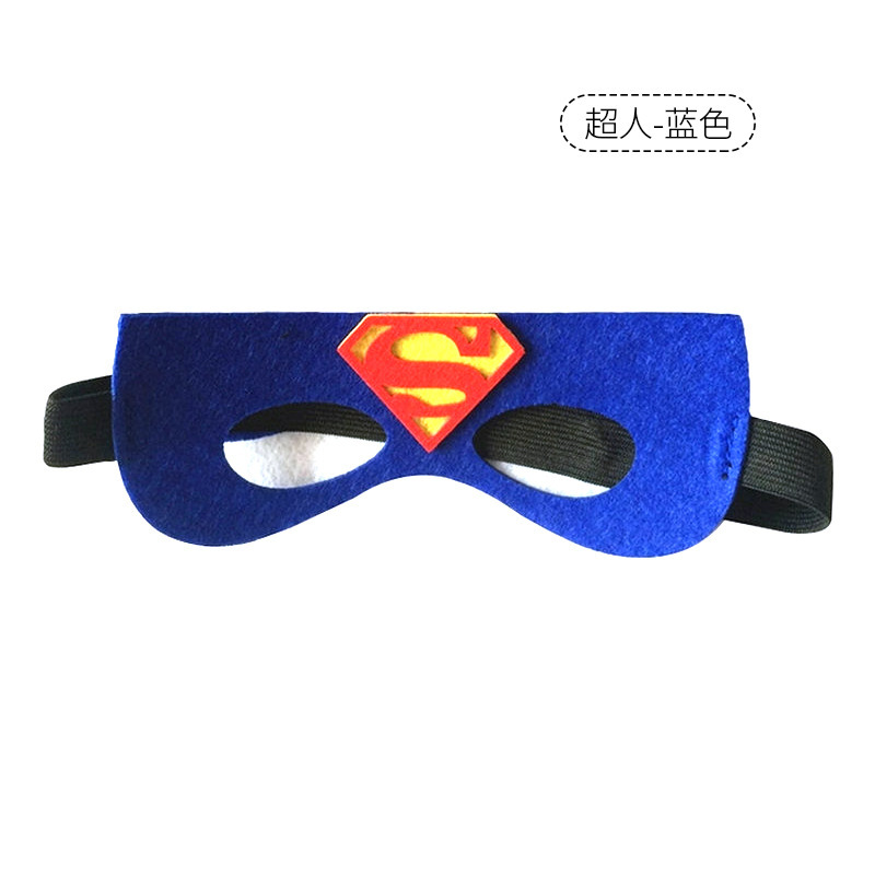 Creativa máscara de fieltro de Halloween máscara de ojos máscara de mascarada de Navidad niños máscara de anime de dibujos animados al por mayor