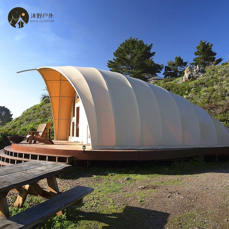 Muye campamento al aire libre gran carpa de conchas camping alojamiento escénico alojamiento residencial tienda de hotel estrella