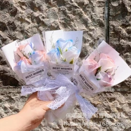 鲜花花艺制品;其他汽车内饰;香皂花