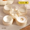 Four Bowls of Blossoming Flowers [Ceramic Version]