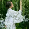 No. 30 kimono comes with a simple girdle and fan (bow tie, inner outfit is photographed separately)