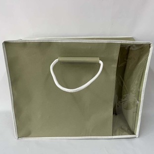 Pillow Packaging Bag, Thickeneded Non-Woven Bag, Four-Piece Set, Packaging Handbag, Quilt Storage Zipper Bag, Customized