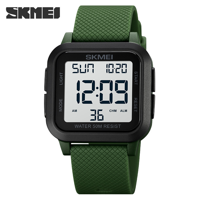 Skmei 1894 reloj hombres y mujeres deportes impermeable estudiante Moda simple multifuncional luminoso reloj electrónico