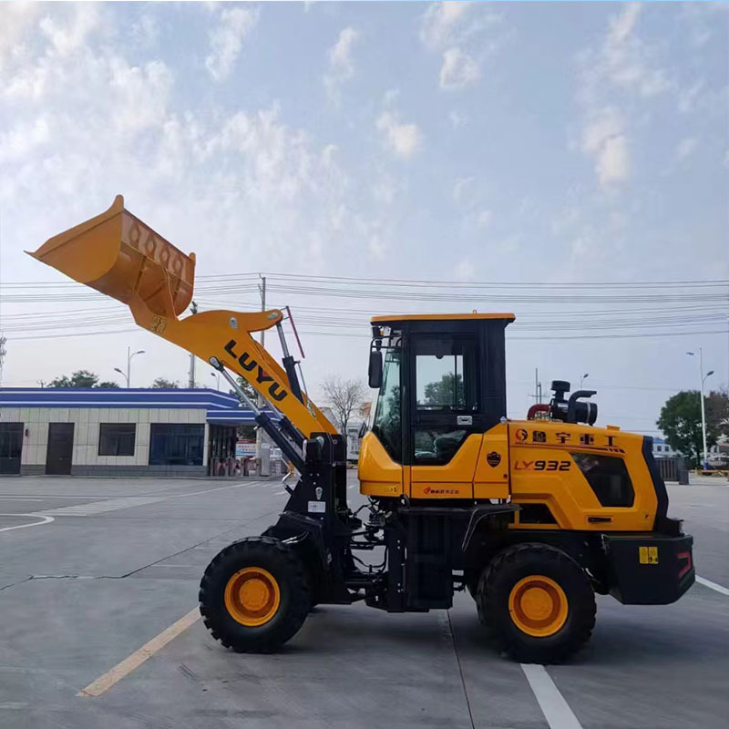 工地建筑装载机 树木废品垃圾抓木抓草机 920型养殖场矮脚虎铲车