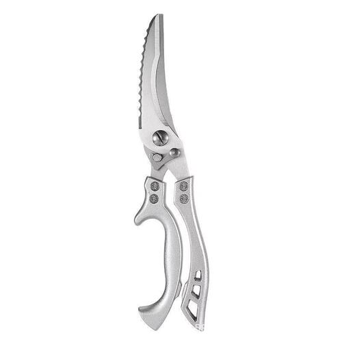 Manufacturer multifunctional chicken bone scissors, stainless steel kitchen scissors, meat and bone scissors, fish killing scissors, powerful scissors