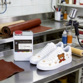 涂饰剂;鞋套、鞋刷;皮革家具