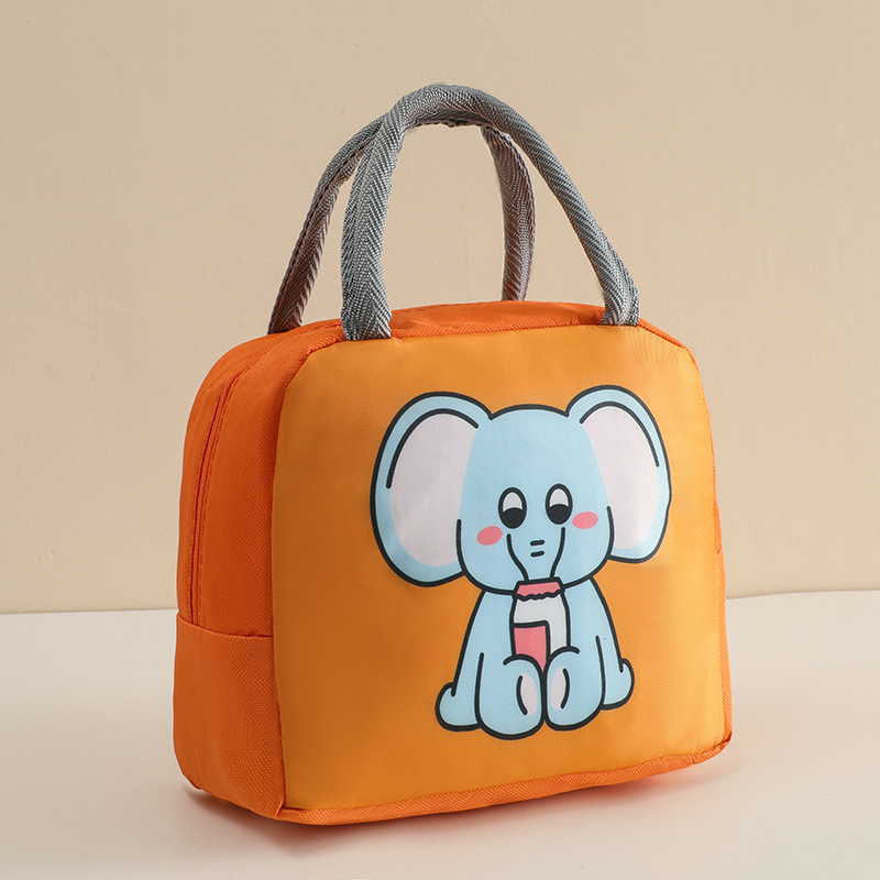 Bolsa de almuerzo de aluminio para estudiantes y trabajadores de oficina, bolsa de almuerzo de tela Oxford, bolsa aislante, bolsa de camping de gran capacidad.