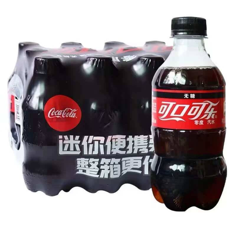 Маленькая бутылка газированной воды 300 мл, 24 бутылки напитков мини 12, Pepsi Coca-Cola Coca-Beltail Coca-Cola Mi