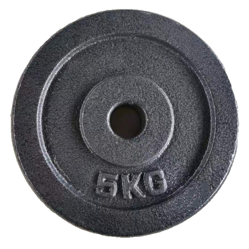 Wholesale Small Hole Cast Iron Weight Plates Barbell Plates Muscle Training Fitness Equipment Home Fitness Small Hole Barbell Plates
