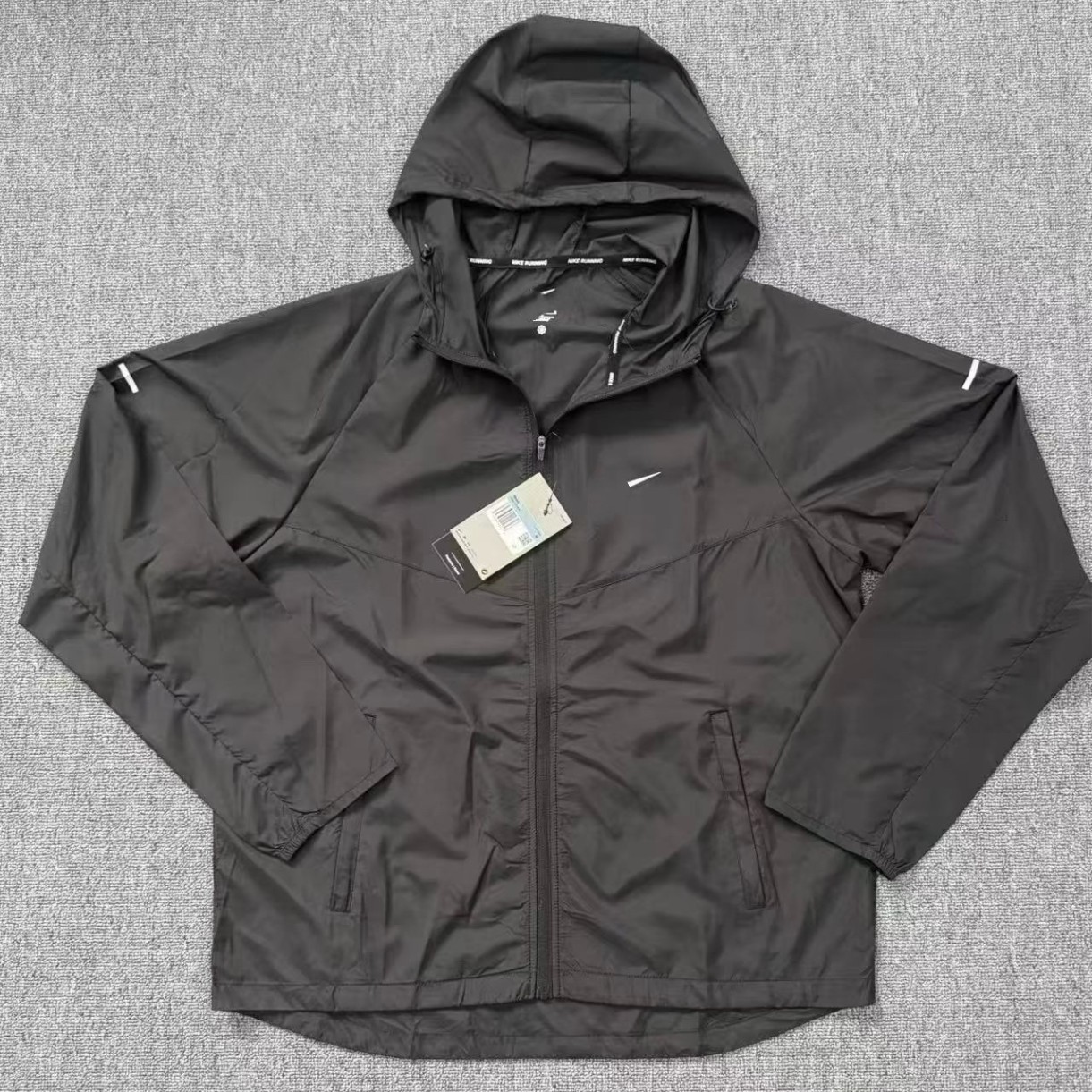 Cross-Border European and American Sports Jackets for Men, Quick-Drying Running Outdoor Cycling Sportswear, Casual Hooded Zipper Wholesale 4747