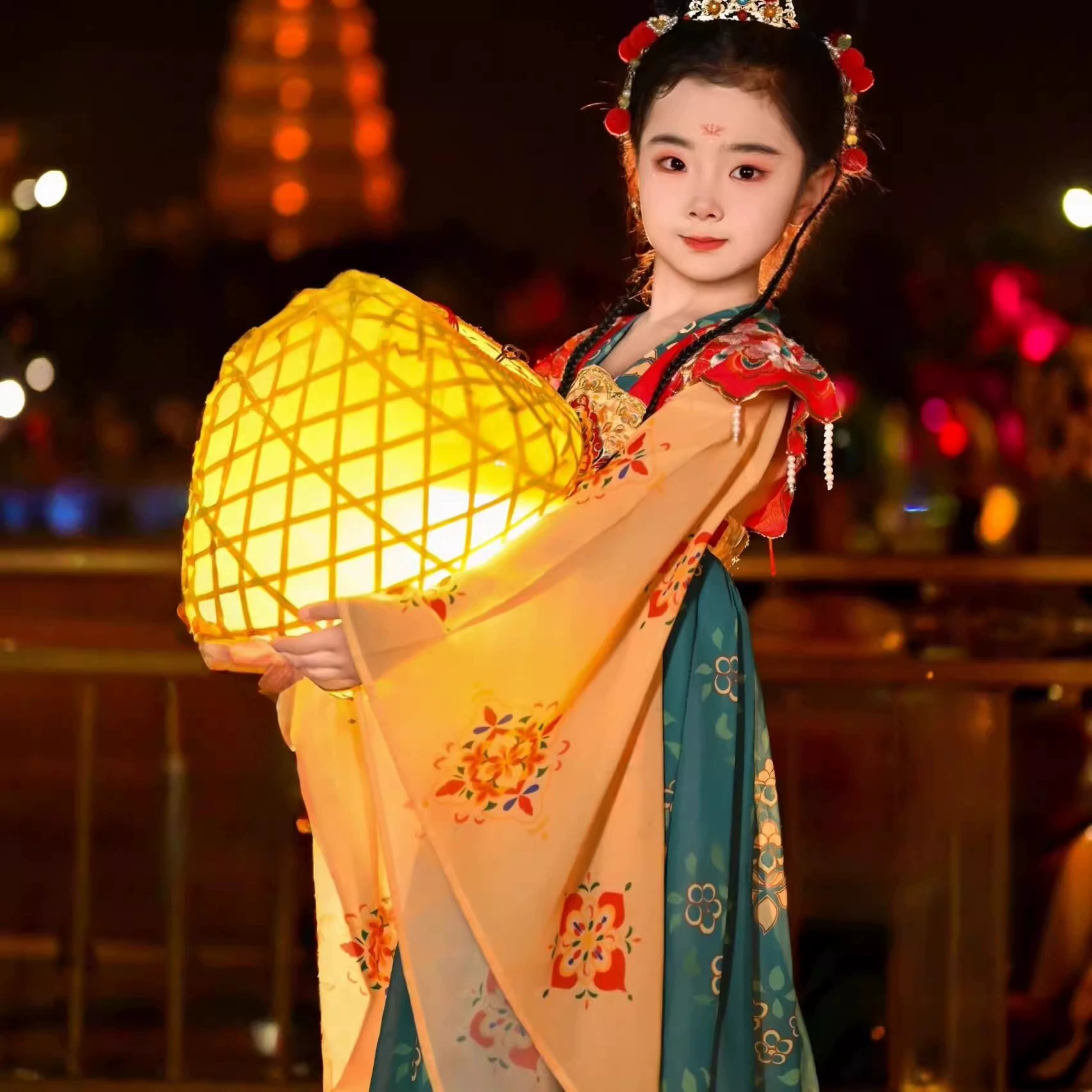 Hanfu, платье, летняя юбка для девочек, стиль
