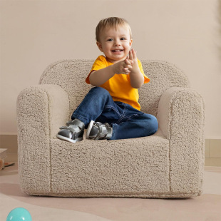 Amazon's New Children's Sofa, High-Density Sponge, Integrated Compression Reading Corner, Single Small Children's Reading Sofa