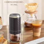跨境新款研磨机便携电动咖啡豆磨豆机 充电款外调档家用手冲