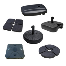 户外遮阳伞注水注沙水箱香蕉伞座阳台庭院罗马伞中柱伞底座批发