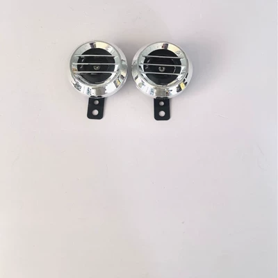 Tricycle Motorcycle Electric Vehicle Universal with Protective Cover 12V 48V 60V Waterproof Basin Horn Electroplating Ring