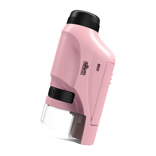 Portable Optical Microscope for Children, Mini Science Toy, Ideal Educational Gift for Primary School Students