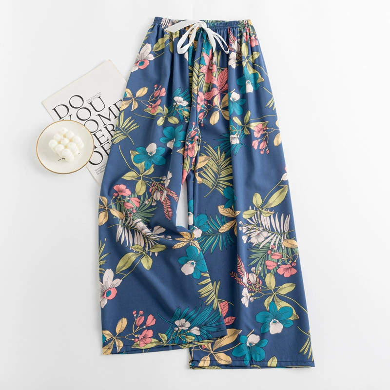 (Cross-border trading), summer thin comfortable cartoon trousers, oversize