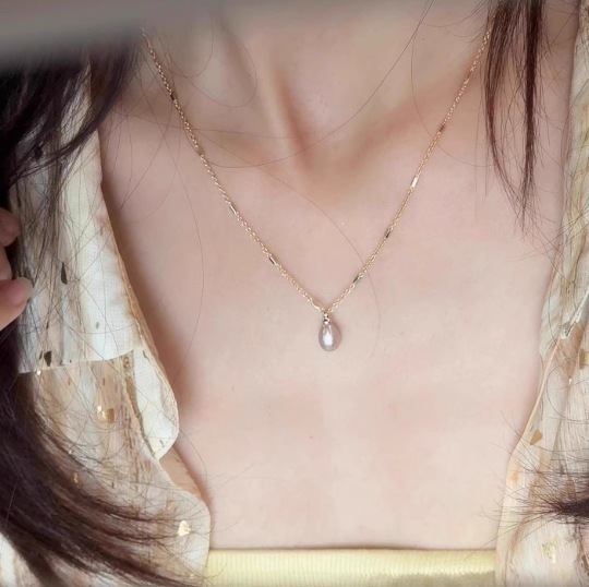 仿施家珍珠项链女款2025新款轻奢小众高级感精致锁骨链百搭配饰|undefined