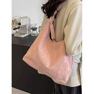 高级感包包女士2024新款潮时尚单肩包大容量托特包通勤斜挎水桶包