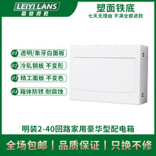 廠家強電明裝配電箱16位20位回路電路開關控制箱批發