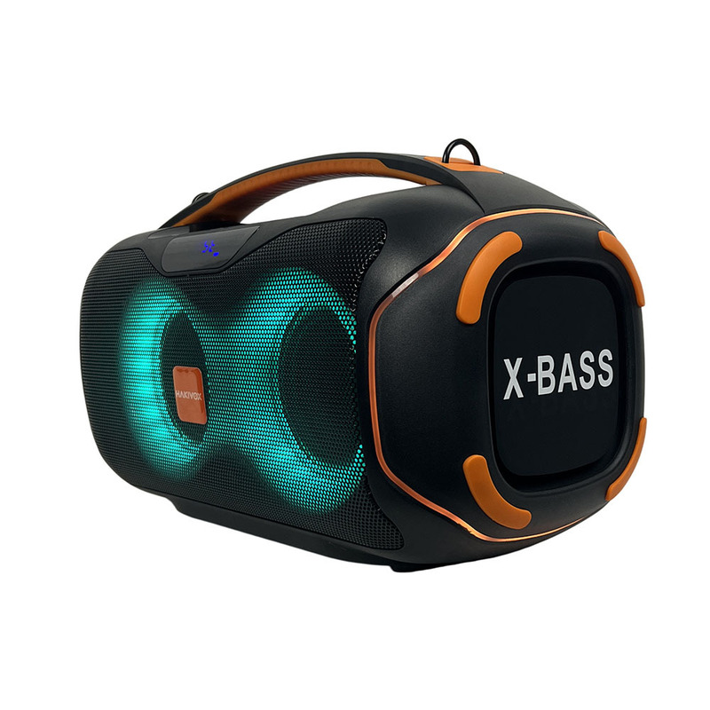 Factory Direct Supply Export Dual 5-Inch 100W Trolley Speaker with Portable Trolley Design, Bluetooth Playback, and Wireless Microphone
