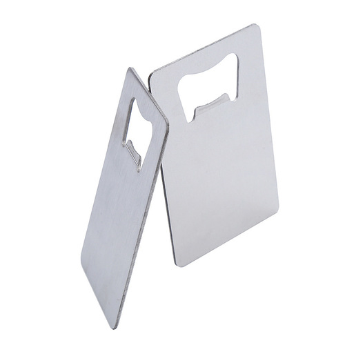 Wholesale Spade A Credit Card Style Bottle Opener Creative Poker Card Shape Stainless Steel Bottle Opener Beer Opener