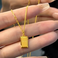 新商品の大衆デザインの沙金アクセサリーの高級感があります。