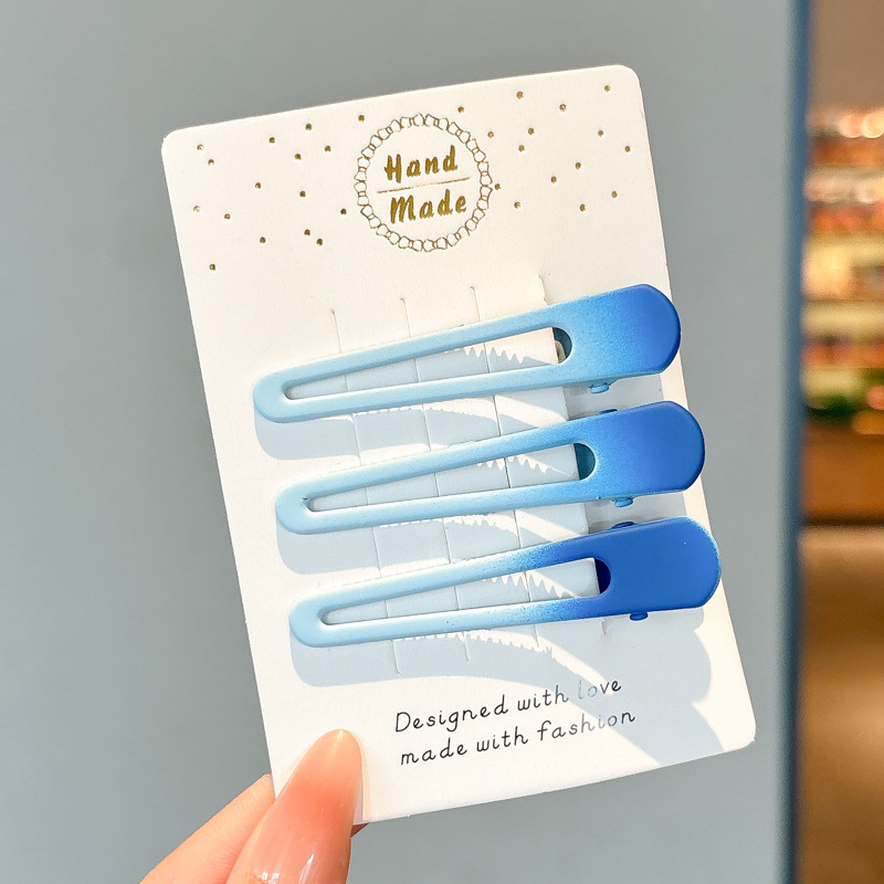 La nueva horquilla de dopamina rosa, la horquilla de flequillo lateral de alta calidad, los accesorios para el cabello de principios de primavera dulces y lindos, la pinza lateral de todo fósforo