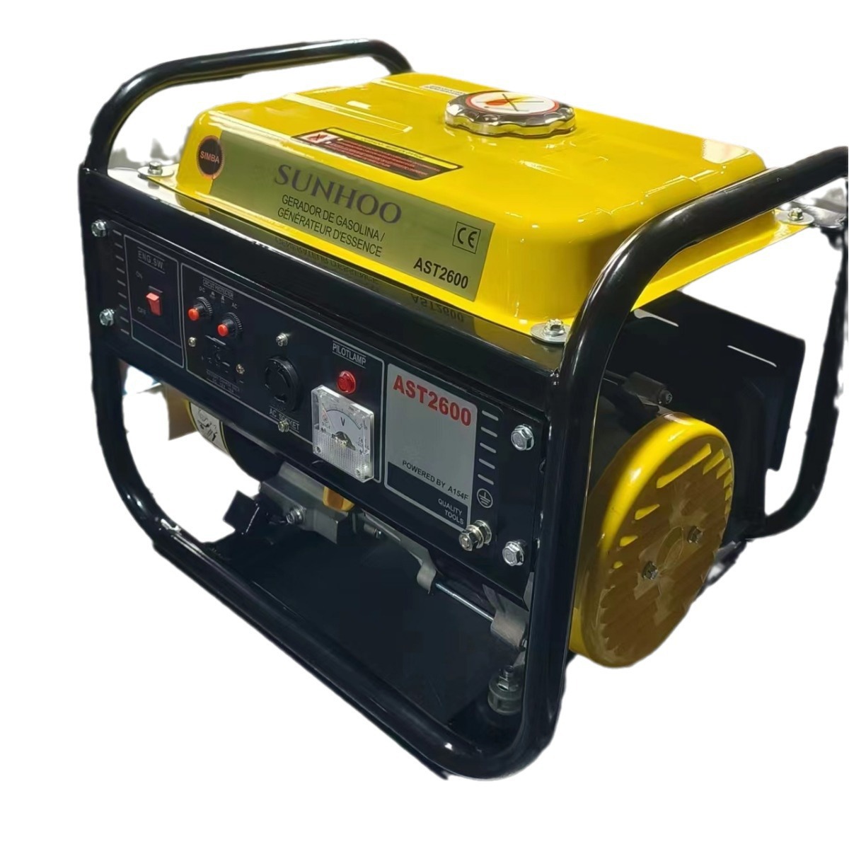 1KW 800w汽油发电机应急发电便携小型户外野炊摆摊夜市外贸批发