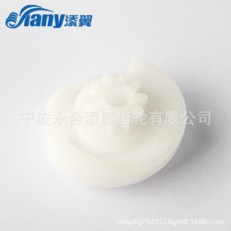 塑料齿轮加 工尼龙齿轮尼龙异型齿轮主动轮被动轮塑料齿轮