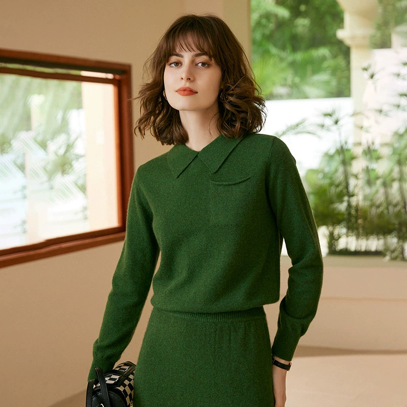 Модный базовый вязаный свитер,Oversize, свободный крой