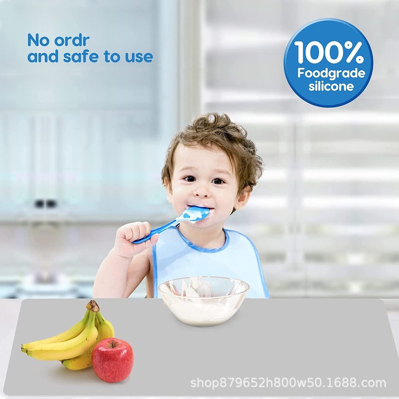 工場食品グレードのシリコーンガスケット防水キャビネットマット家庭用子供用テーブルマット肥厚耐油まな板マットプレースマット|undefined