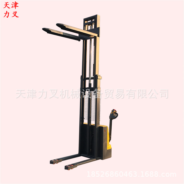 现供电动铲车全电动升降叉车自行式电动堆高车全自动搬运装卸车
