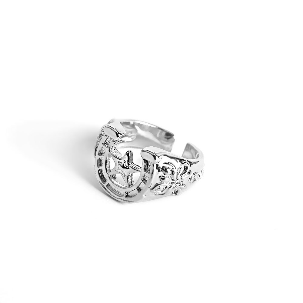 조조의 멋진 모험 푸마 요노 SBR 조니 젤로 테마 링 2 차 틈새 말굽 반지