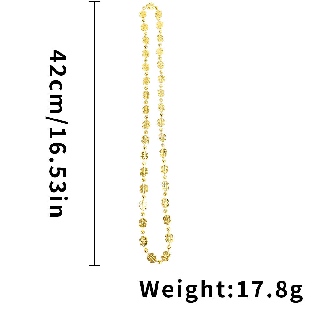 Collar de elementos de dólar pequeño