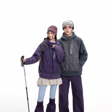 OOTD户外轻薄鸭绒防寒保暖羽绒服女士冬季户外防风抗菌潮流外套男