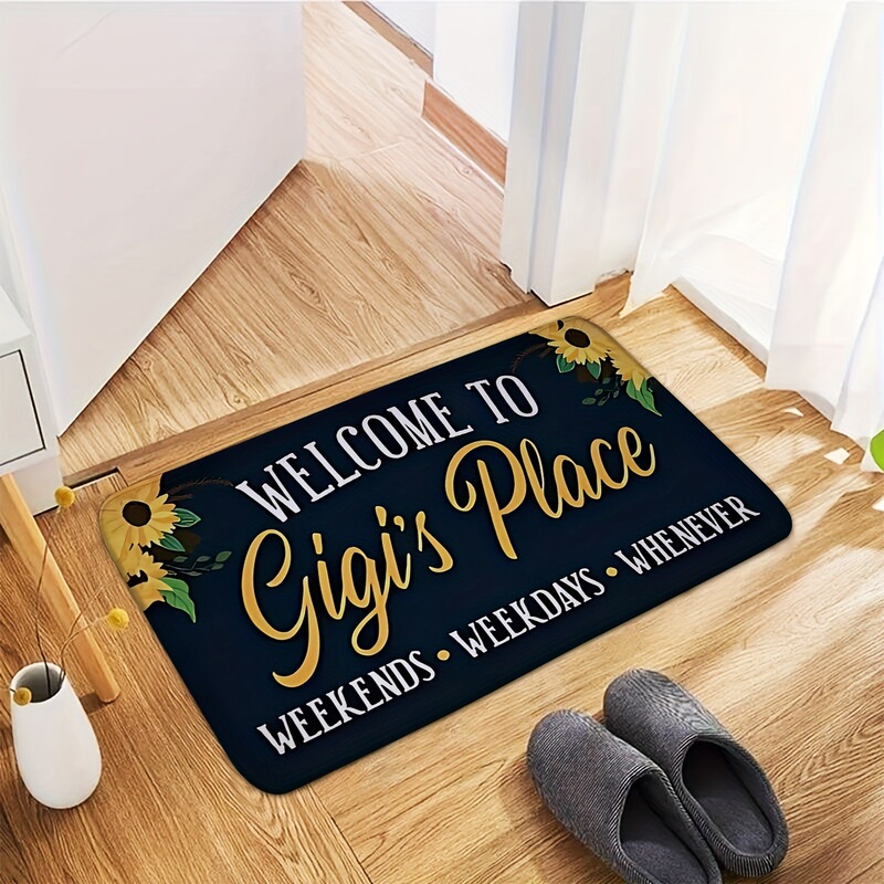 Fun Floor Mats for Cross-Border Shipping, Full Coverage Floor Mats for Entrance, Bathroom, and Toilet Doorways, Non-Slip