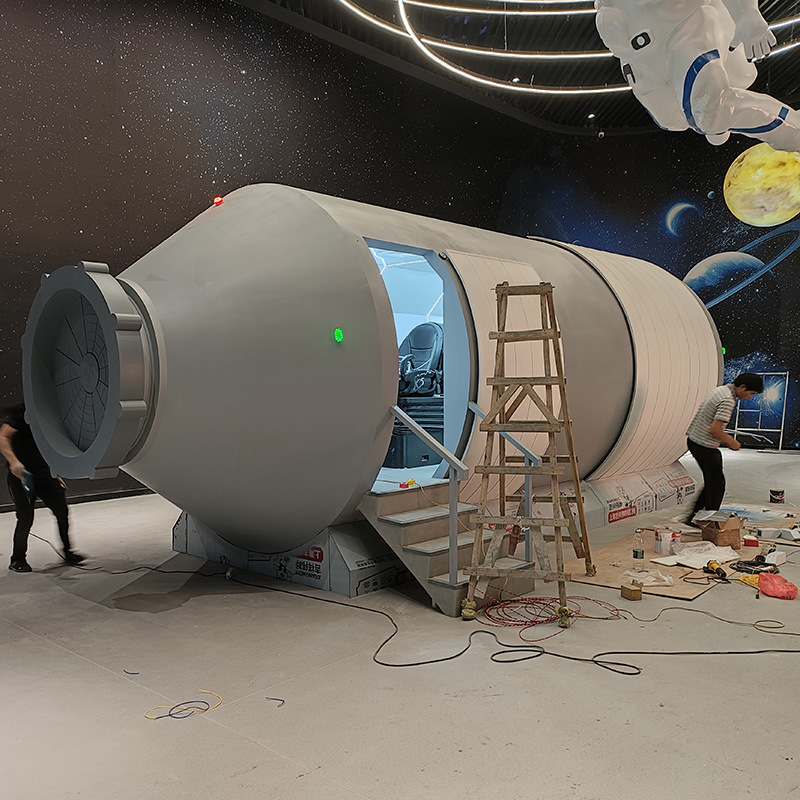 飛行模擬室ロケット輸送モデル大型宇宙航空ドッキング衛星振り子源工場供給|undefined