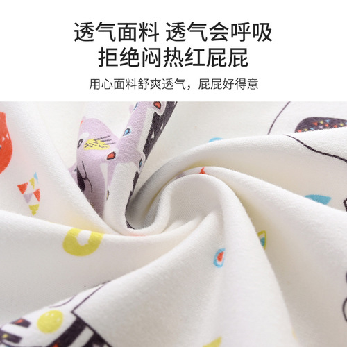 Baby Waterproof Washable Cotton Fabric Breathable Newborn Large Size Diaper Mat Girl Menstrual Pad