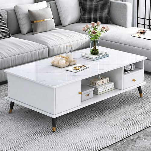 Yijiada light luxury coffee table Nordic small apartment simple modern living room home TV cabinet multi-functional small table side table
