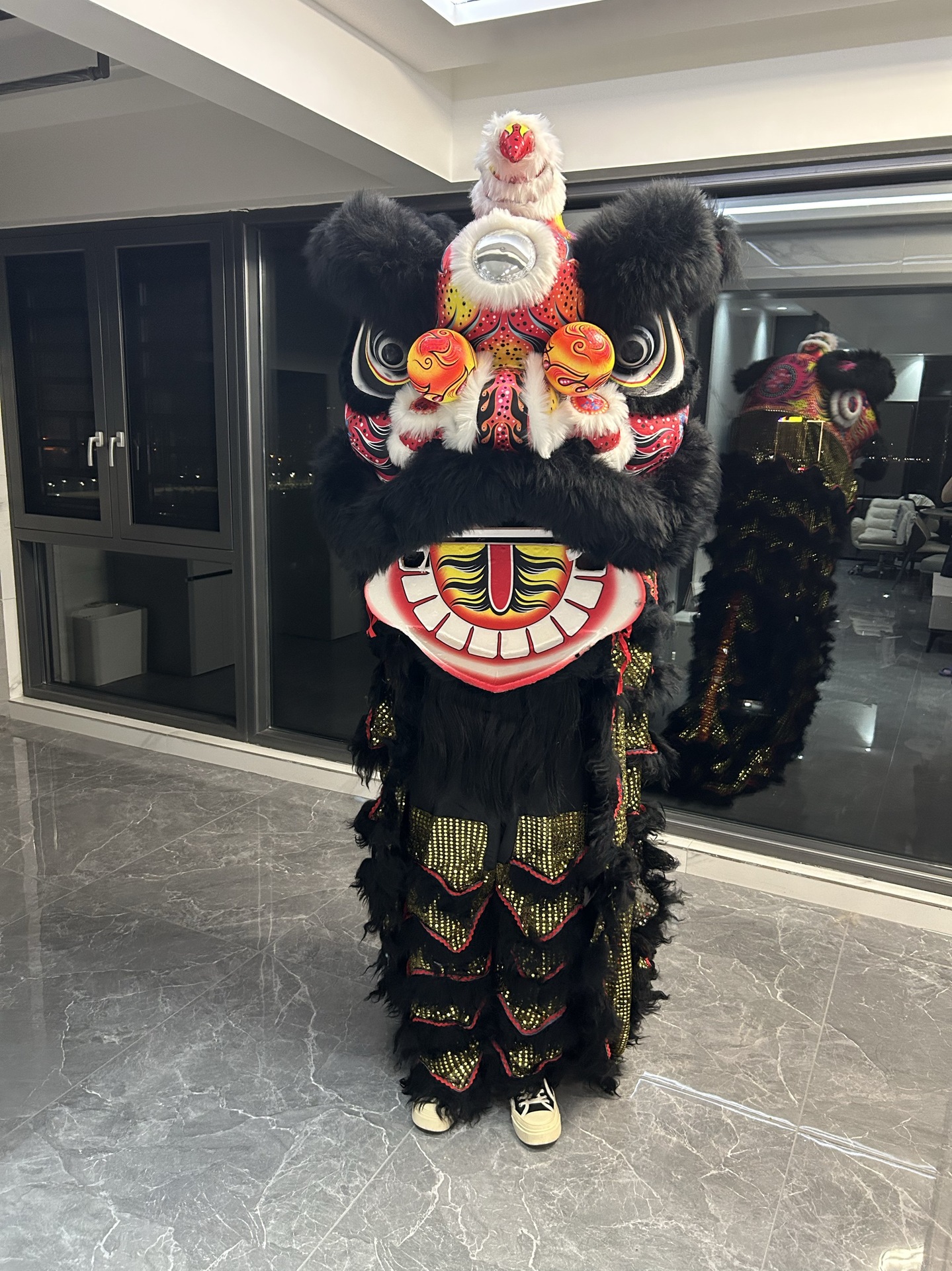 5호 블랙 더블 슈트(바지 2벌)