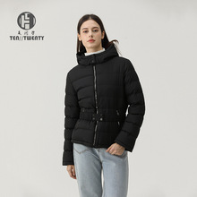 【服装工厂】欧美女装俄罗斯服装订单代工贴牌连帽棉服外套棉衣女