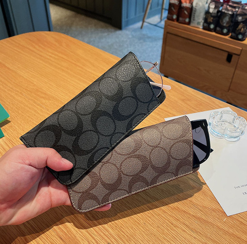 Minimalist Retro Camellia Eyeglass Case Universal Prescription Glasses Protection Cover Sunglasses Storage Bag Portable Eyeglass Box