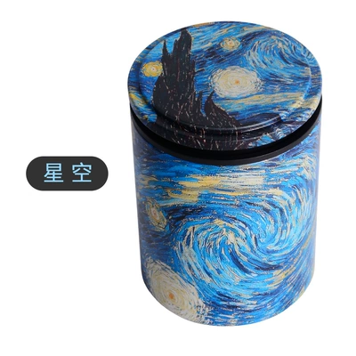 the Car, Prevents Ash from, Car ashtray - starry-sky