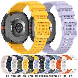 智戴适用三星Galaxy watch8手表带三星watch8车线硅胶替换腕带