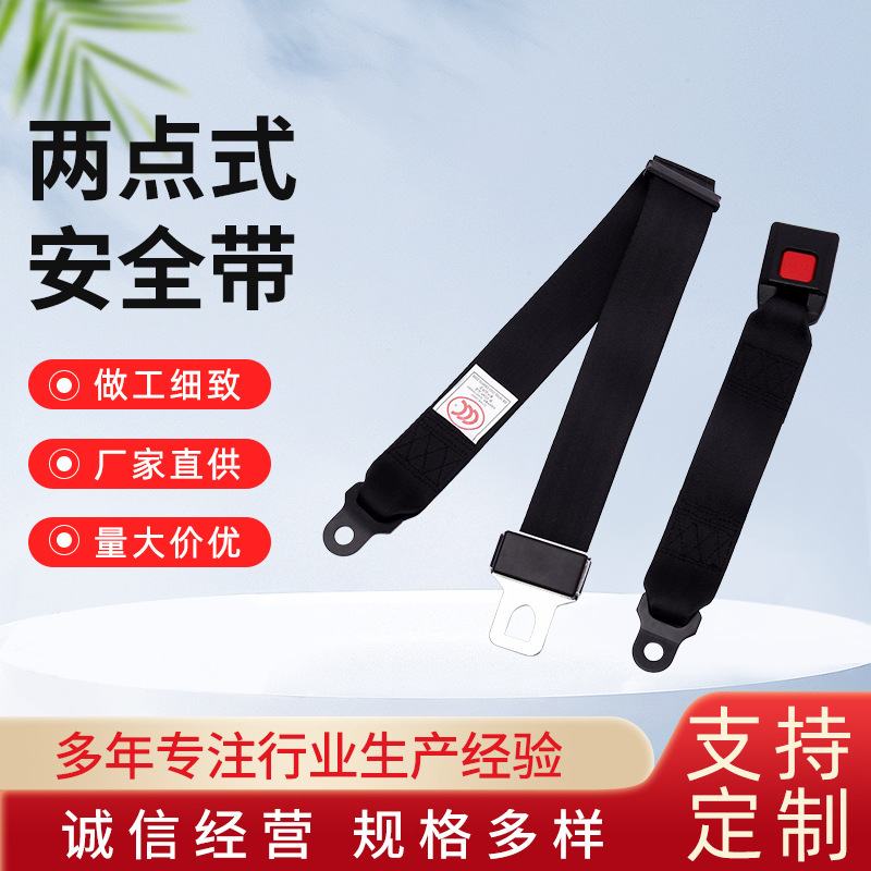 Car Two-Point Safety Belt, Bumper Car, Sightseeing Car, Amusement Equipment, Utv, Ezgo Golf Cart Safety Belt
