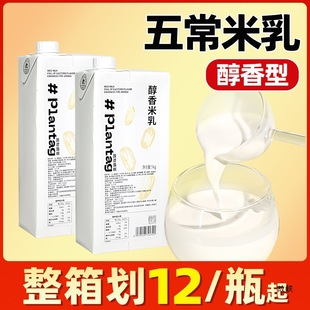 Plant Label Rice Milk Milk Tea Shop Wuchang Rice Milk Latte Flavored Thick Coffee Rice Milk Thick Rice Milk